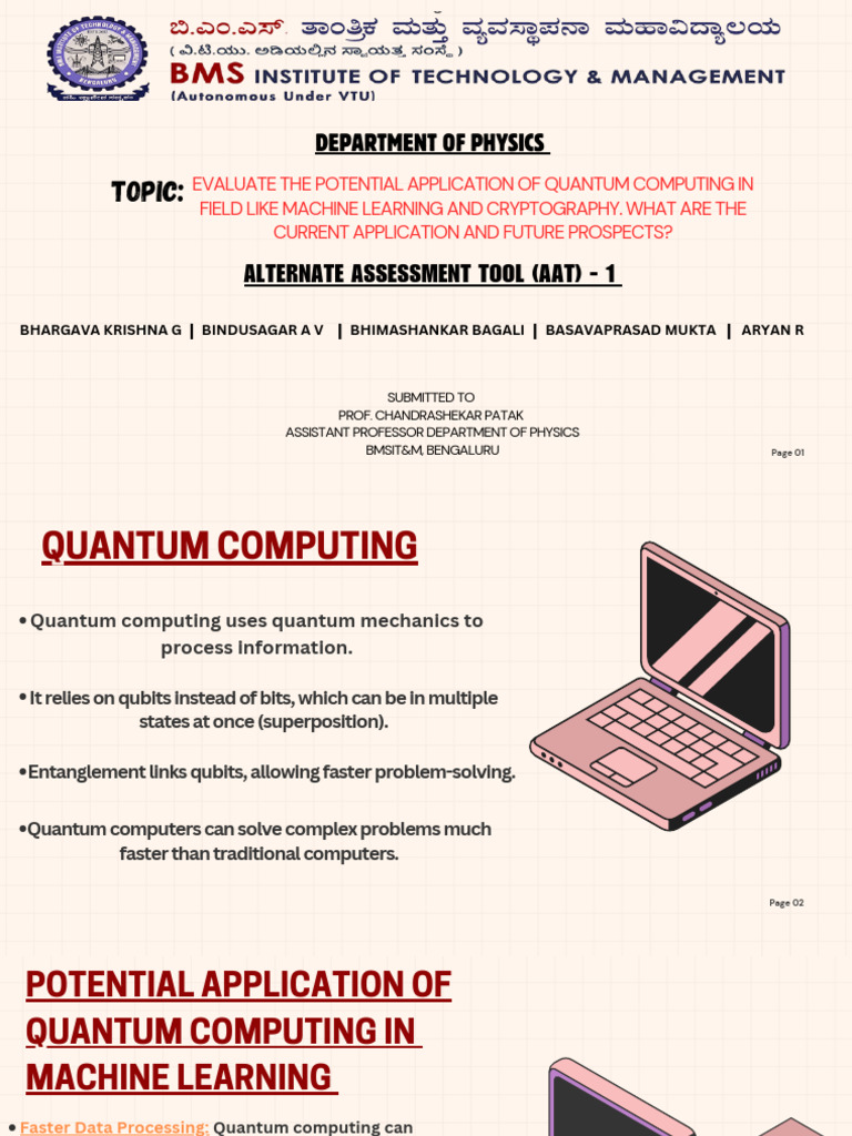 Topic | PDF | Quantum Computing | Computing