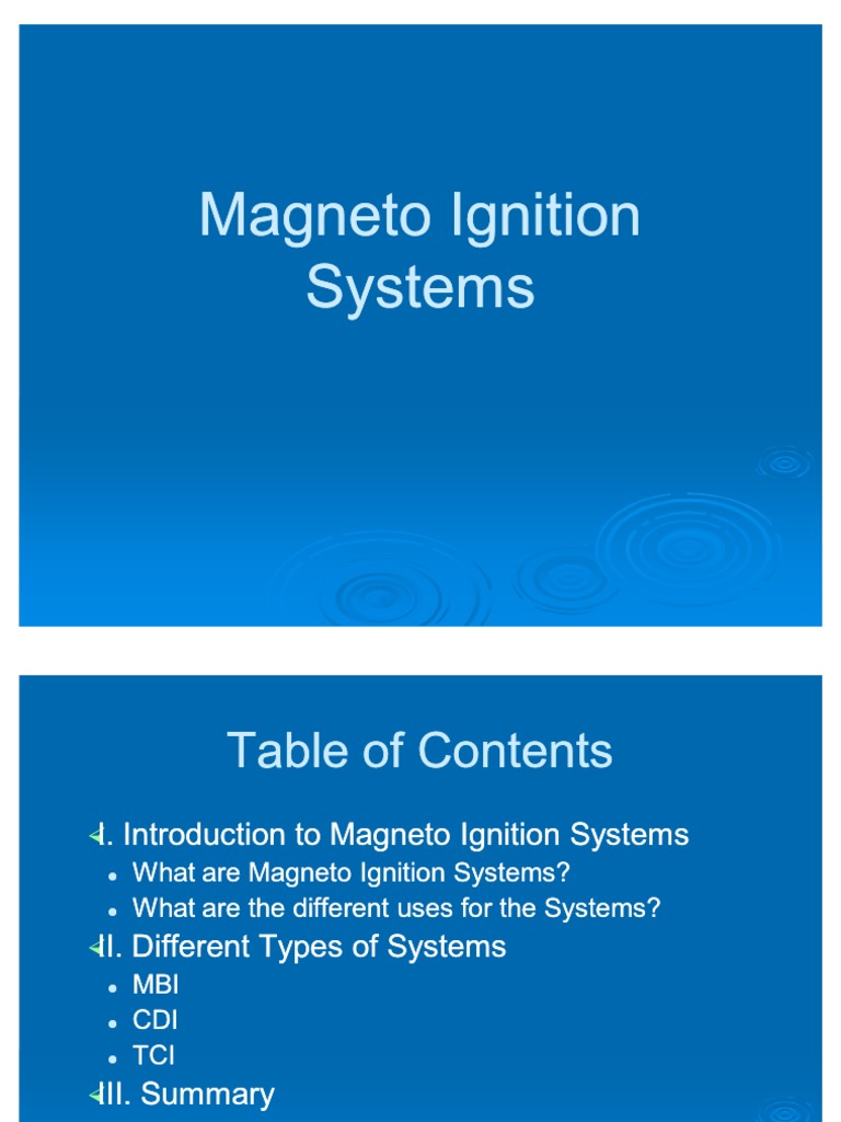 Ignition Systems PDF