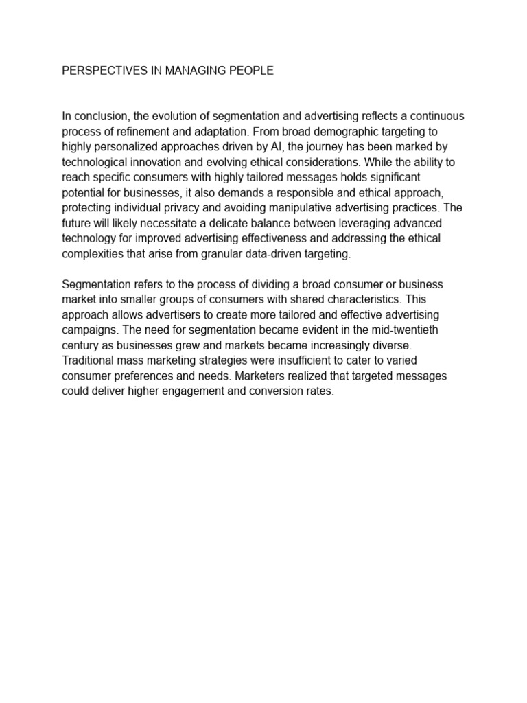 Conclusion in Managements 3 | PDF