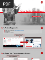 Partner Portal Registration Guide | PDF | Safety | Login