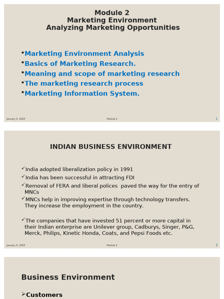Module 2 Marketing | PDF | Survey Methodology | Marketing Research