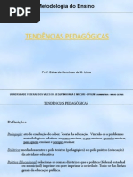 TENDÊNCIAS-PEDAGÓGICAS