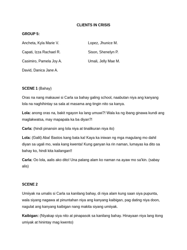 SCRIPT | PDF