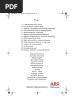 Download Manual Aeg Cs5000 by Cordas71 SN81183284 doc pdf