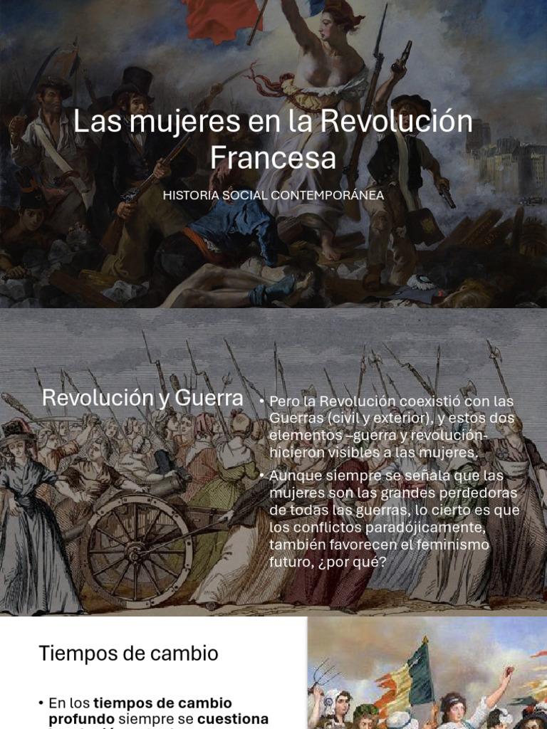 Las Mujeres en La Revolución Francesa PDF | PDF | Justicia | Crimen y ...