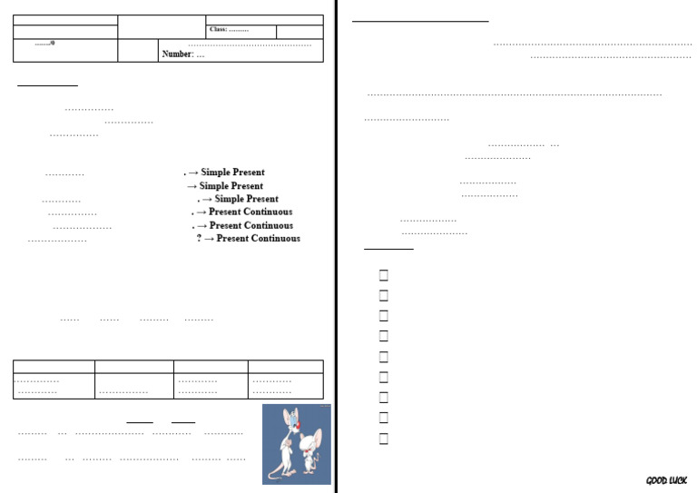 English Language Skills Practice Test | PDF | Linguistics