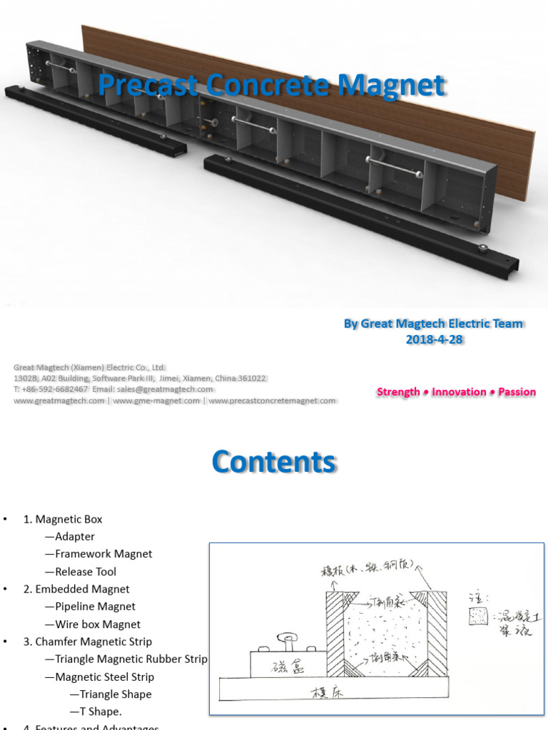 Precast Concrete Magnet Solutions | PDF | Stainless Steel | Steel