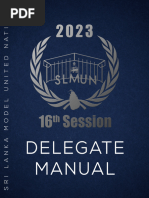 How To Write A Great GSL MUN Speech + Examples | PDF | United Nations ...