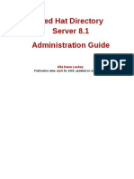 Red Hat Directory Server 8.1 Administration Guide en US