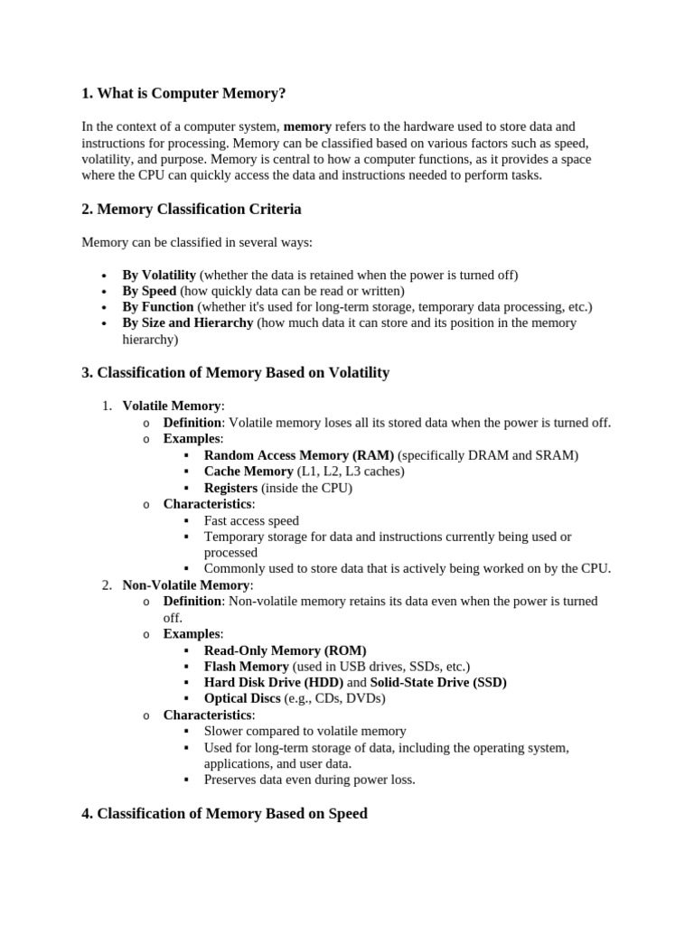1.3 | PDF | Computer Data Storage | Random Access Memory