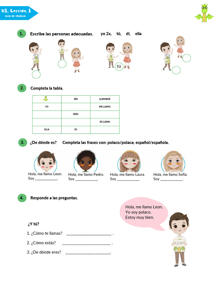 U1 Hoja de Trabajo | PDF