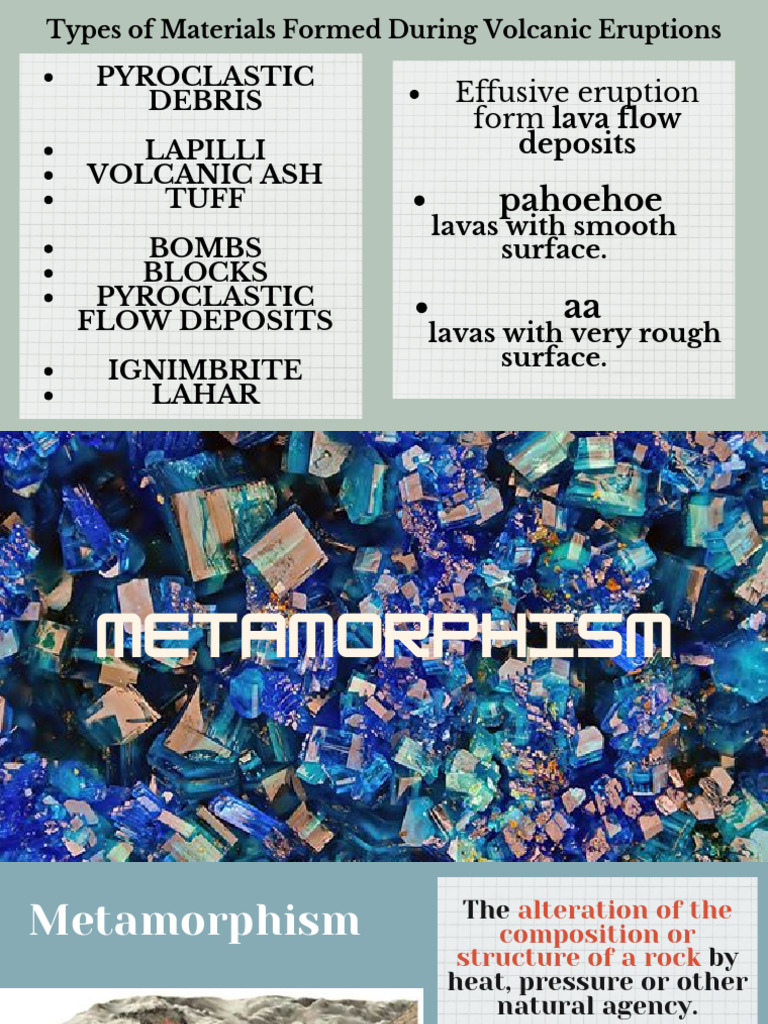Metamorphism | PDF | Rock (Geology) | Lava