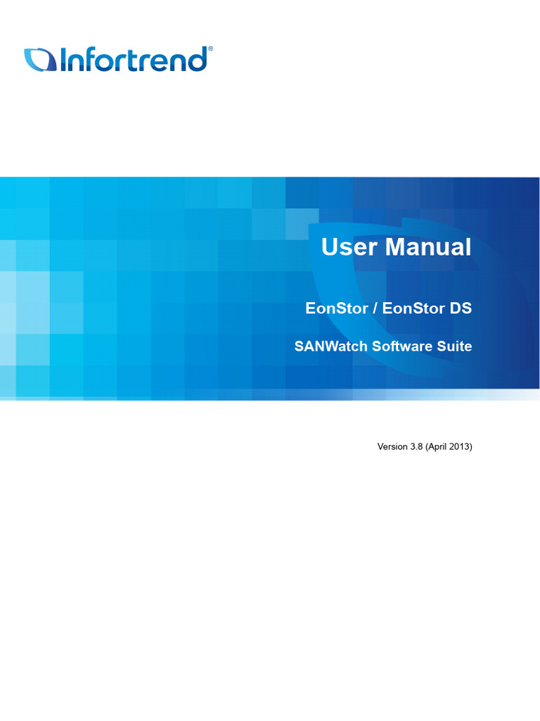 SANWatch Software User Manual | PDF | Installation (Computer Programs ...