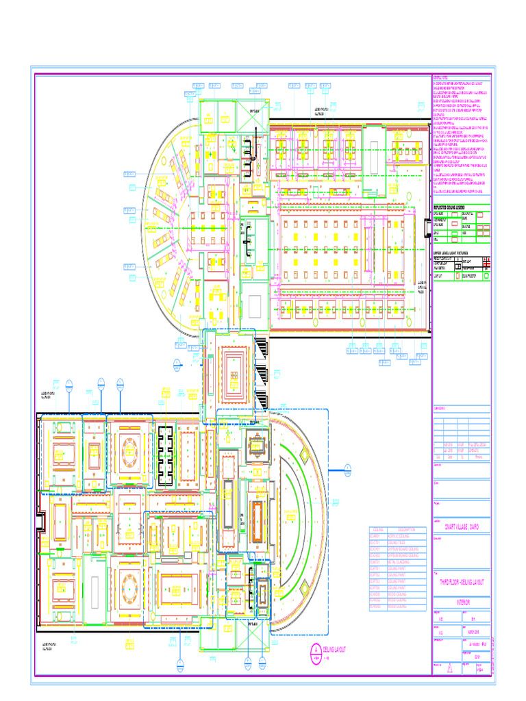 Third Floor Ceiling Layout Plan | PDF | Architectural Elements ...