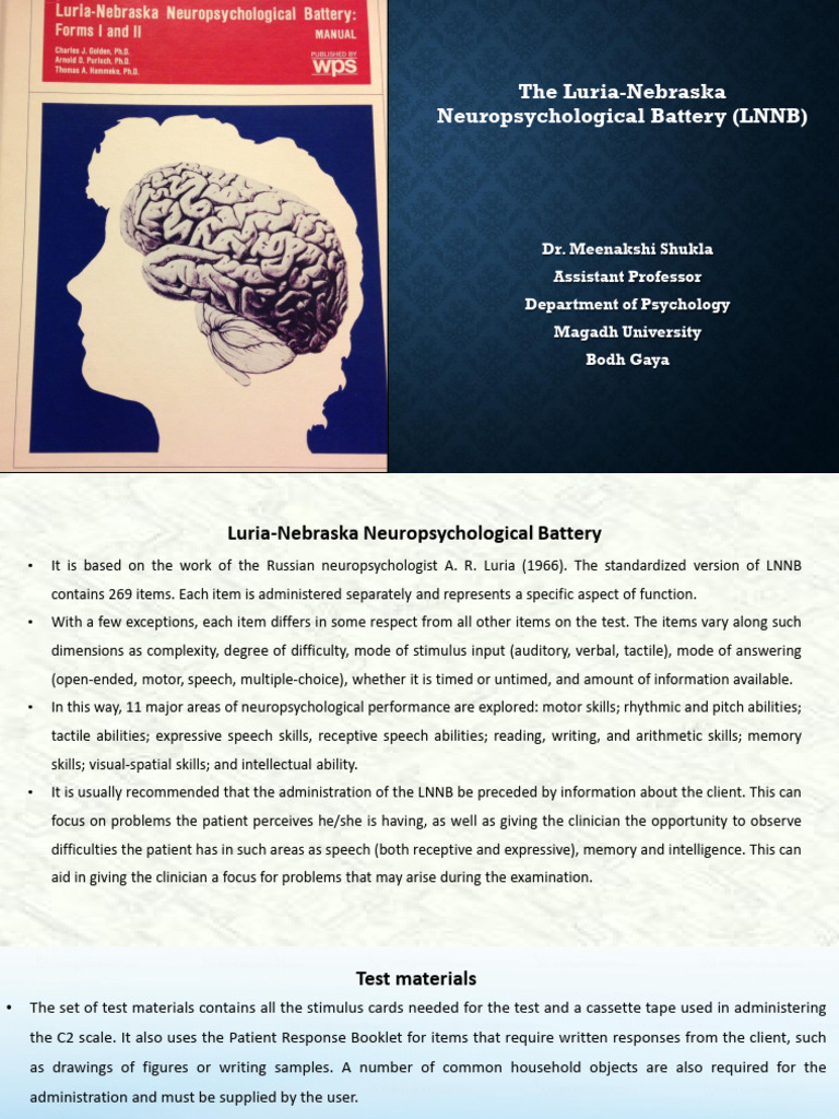 LNNB | PDF | Cognition | Cognitive Science