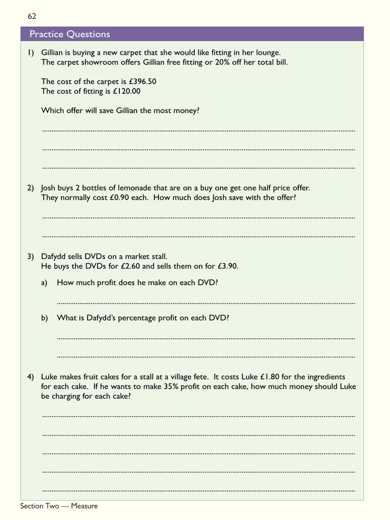 FSMathsL2 PDF Time | PDF