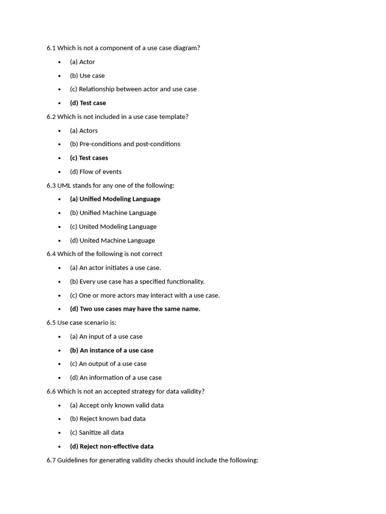 questions-1 | PDF | Use Case | Databases