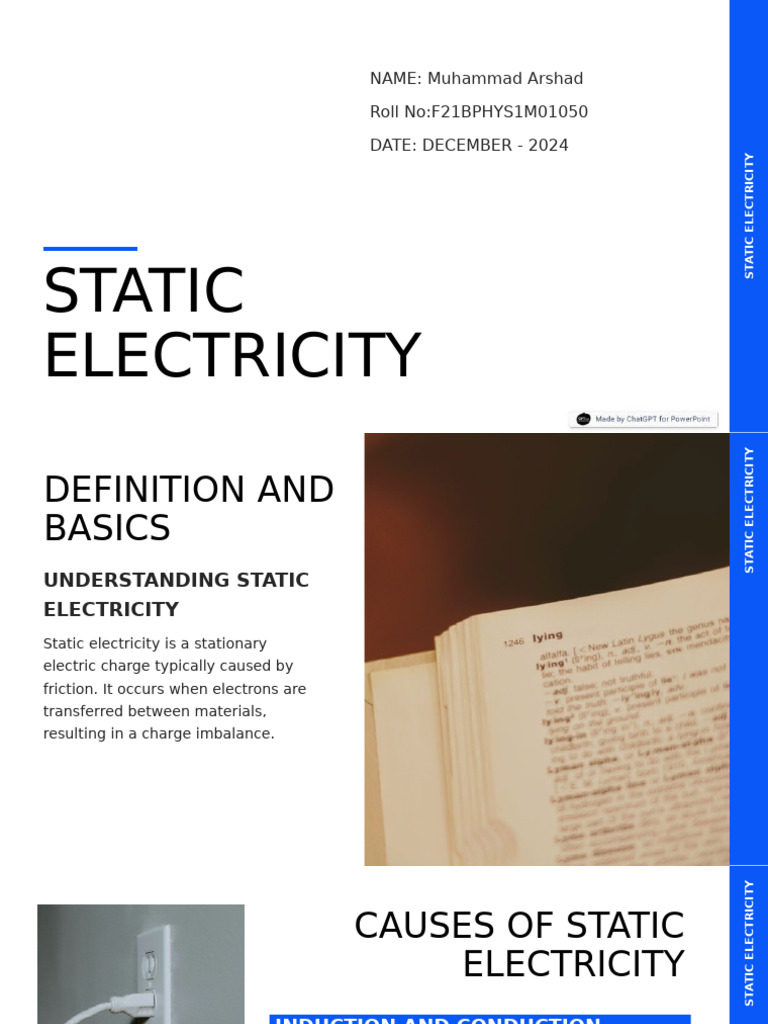 Understanding Static Electricity Risks | PDF | Electrostatic Discharge ...