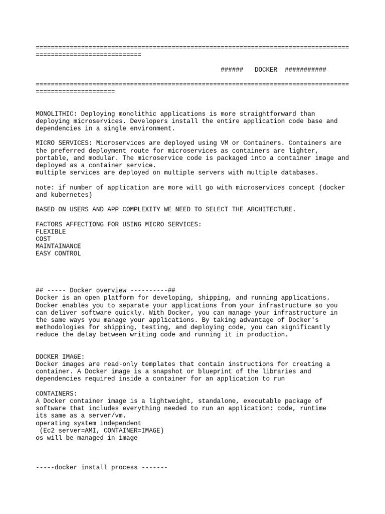 Docker final doc pdf computer network sudo