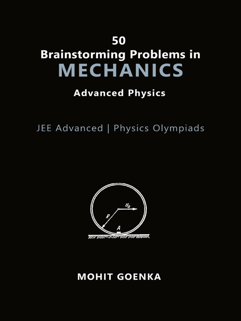 008 IIT JEE Target 2550 Brainstorming Problems in Mechan | PDF