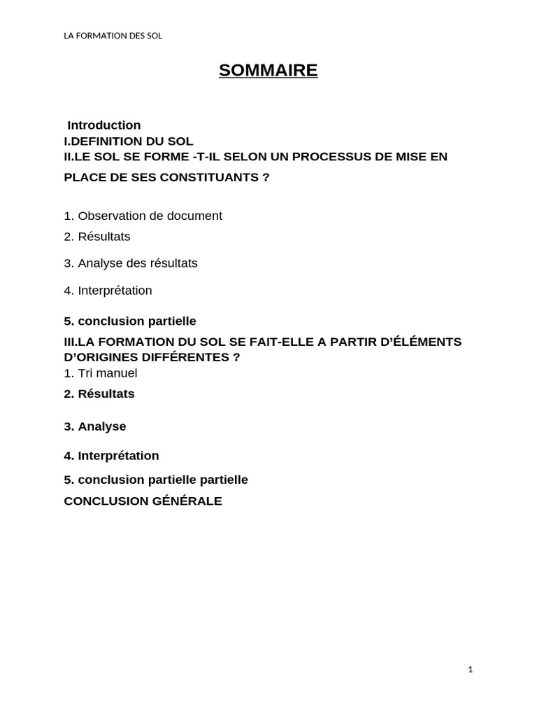 Processus de Formation des Sols | PDF | Sol (pédologie) | Matériaux ...