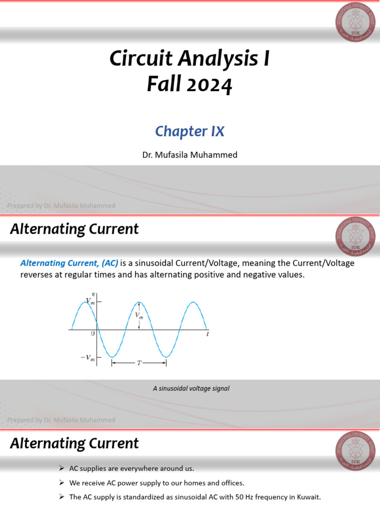 Understanding Alternating Current Basics | PDF | Phase (Waves ...