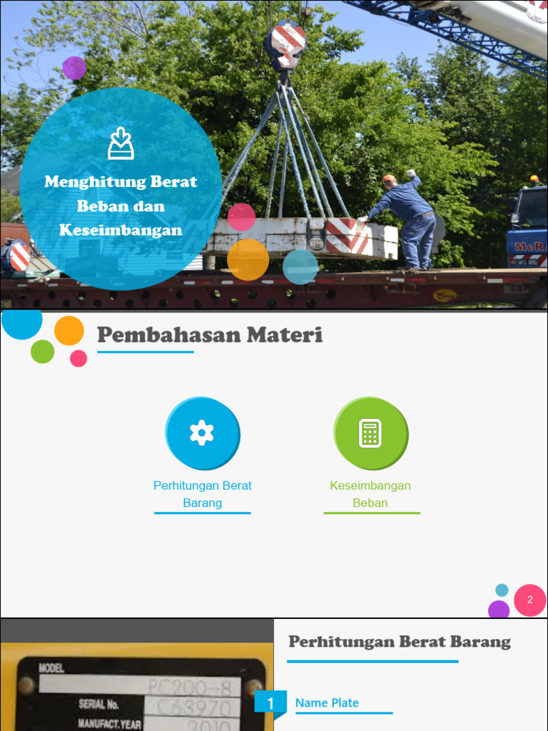 Cara Menghitung Berat dan Keseimbangan Beban | PDF