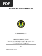 Download Metode Penelitian Biologi-pertama_0 by Isall Sang Petuaalang SN81189921 doc pdf