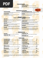 Dadawan Menu: Stone Bowl & More | PDF | Sauce | Hamburgers