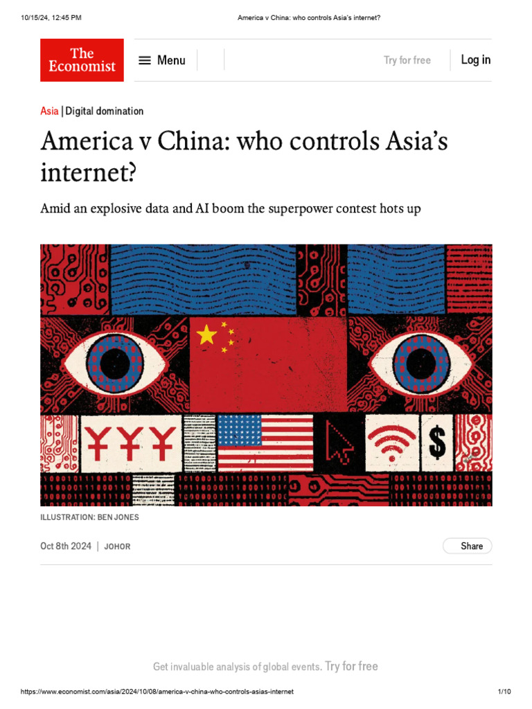 America v China_ Who Controls Asia’s Internet | PDF | China | World ...