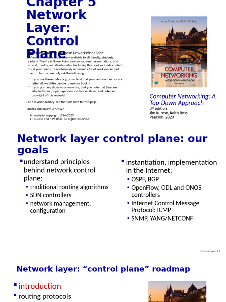 Chapter 5 v8.2-2024-2 | PDF | Routing | Computer Network