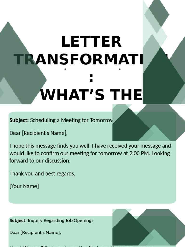 Professional Letter Writing Guide | PDF | English Grammar | Grammatical ...
