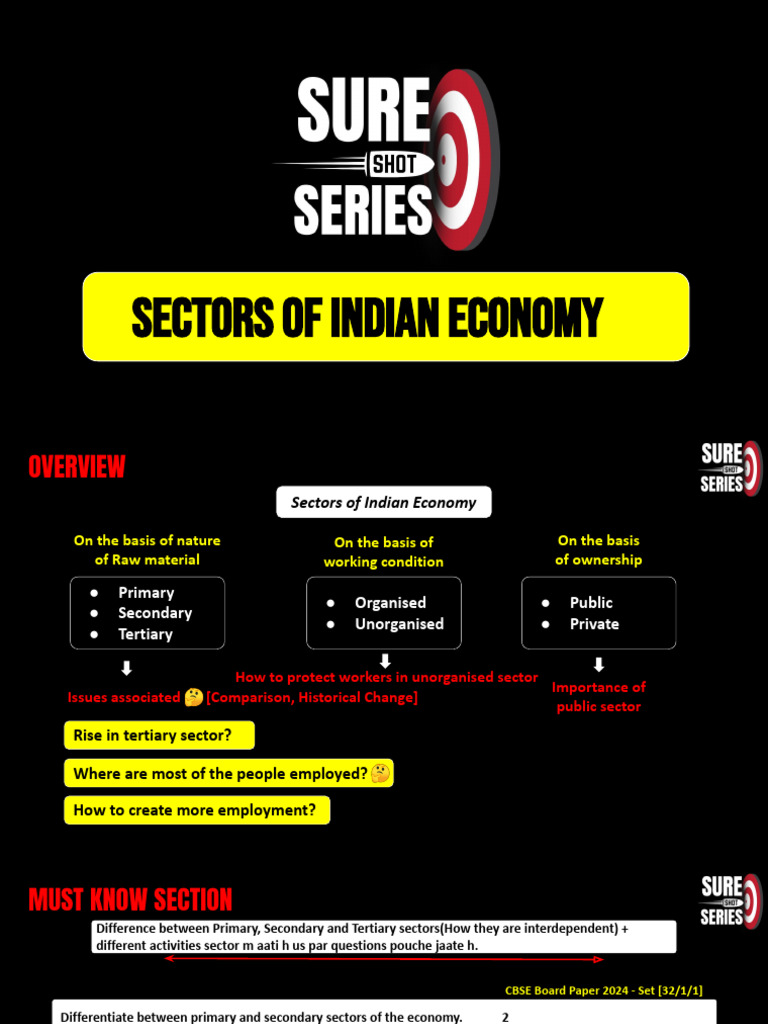 Indian Economy Sectors Overview | PDF | Biodiversity | Economies