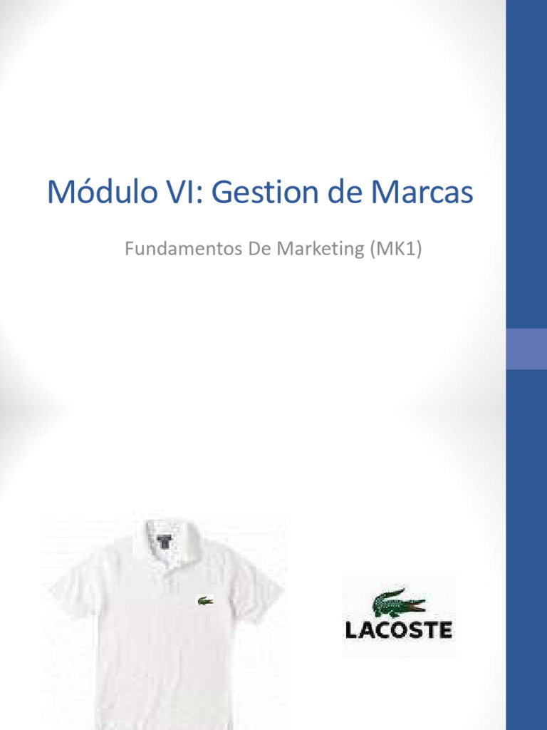 Gestión de Marcas en Marketing | PDF | Marca | Marketing
