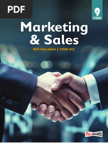 QA Marketing & Sales Class-9
