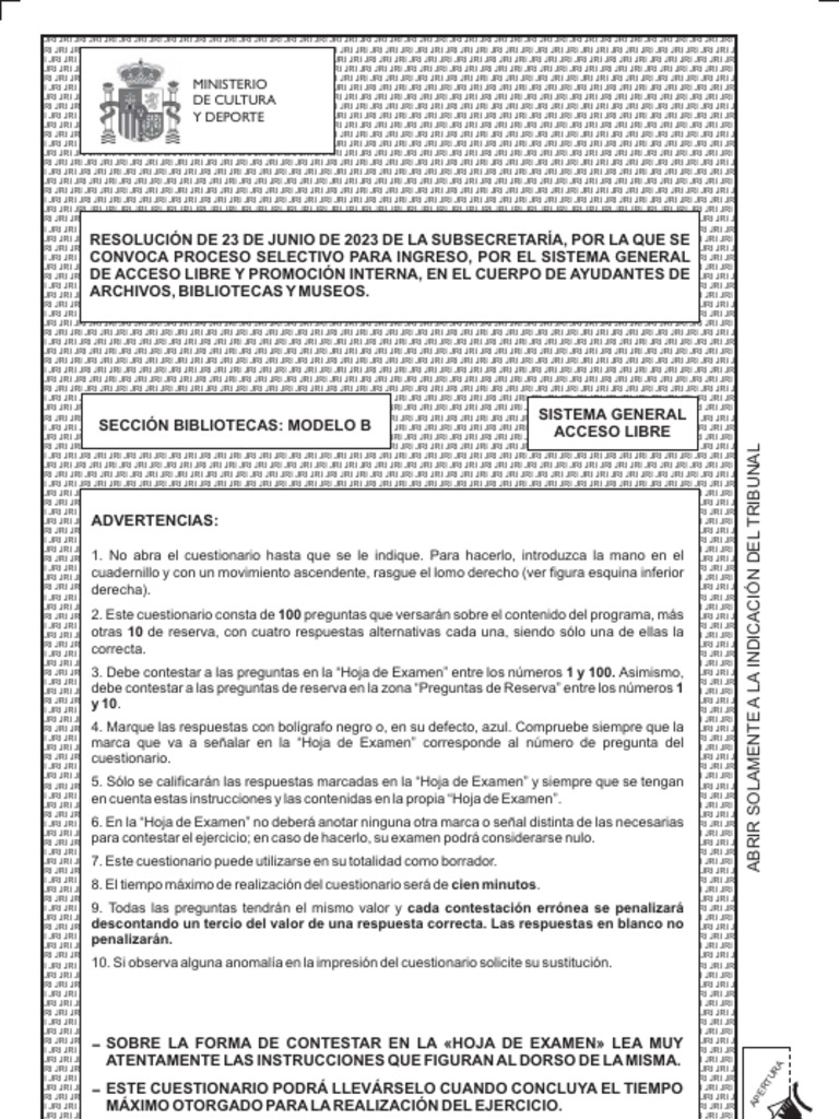 Bibliotecas Al Modelo B | PDF