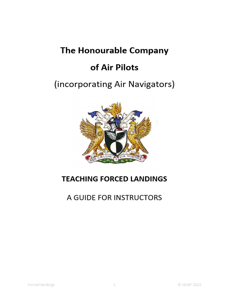 teaching-forced-landings | PDF | Plough | Wound