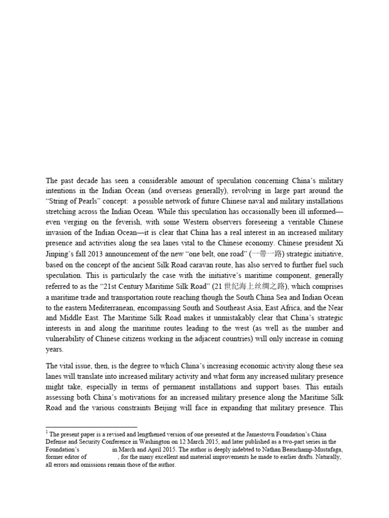 Bri China | PDF | China | World Politics