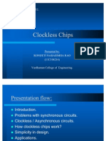 Clockless Chip Presentation