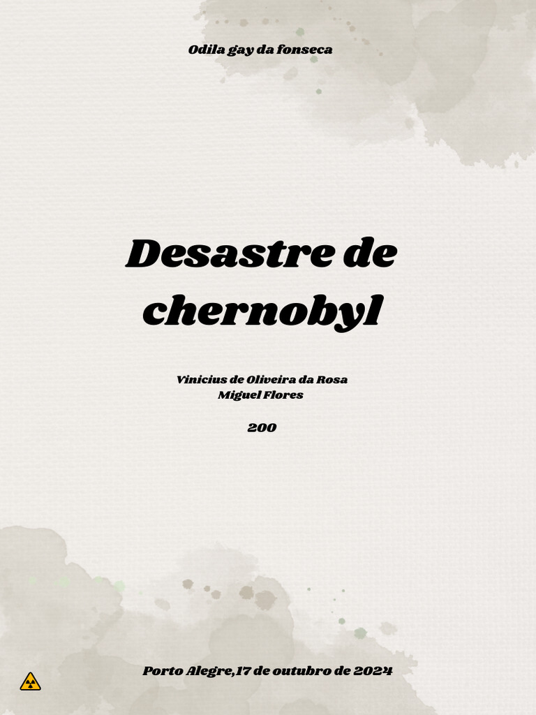 Chernobyl PDF | PDF