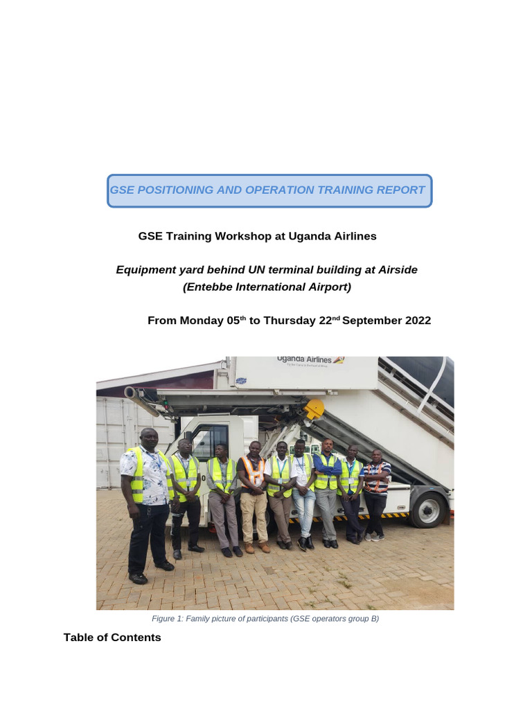 Uganda Airlines Report (a) | PDF | Steering | Vehicles