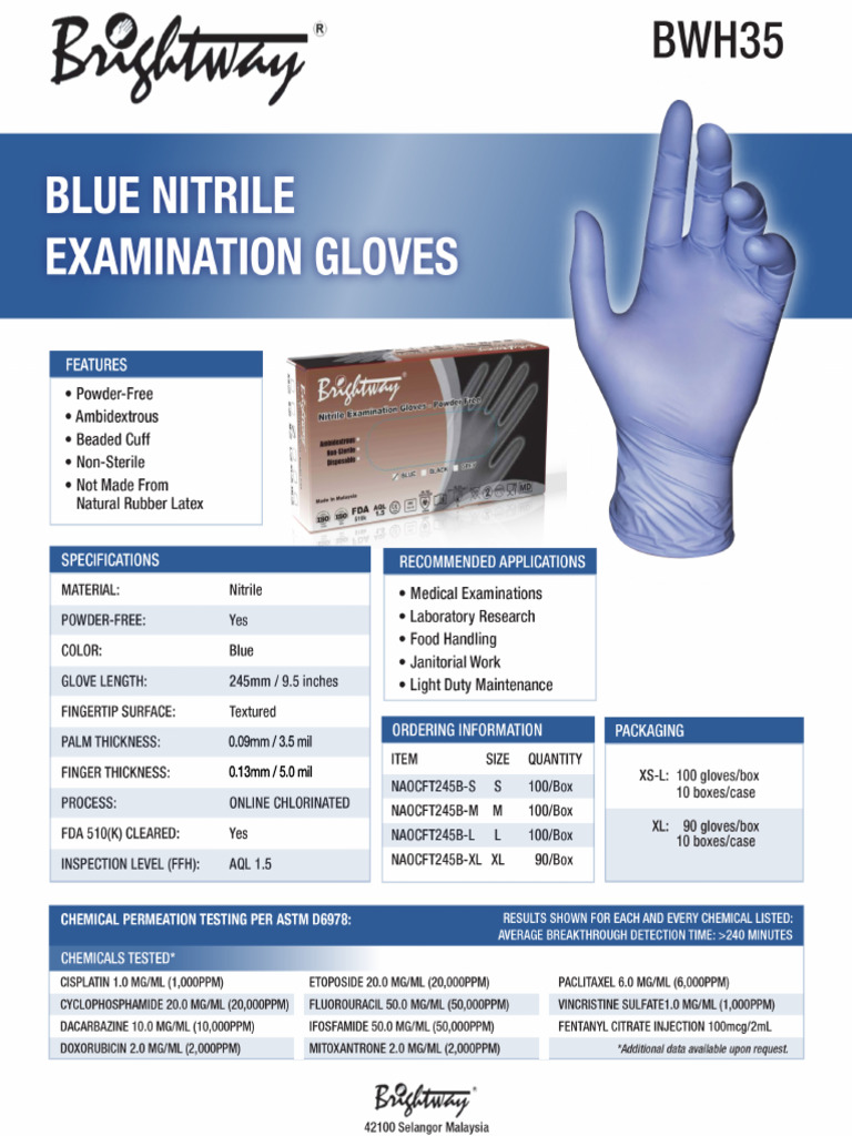 Brightway Specifications | PDF