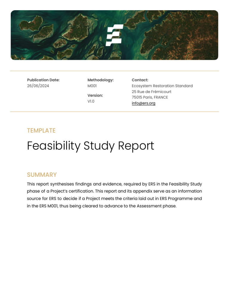 FeasibilityStudyReport | PDF