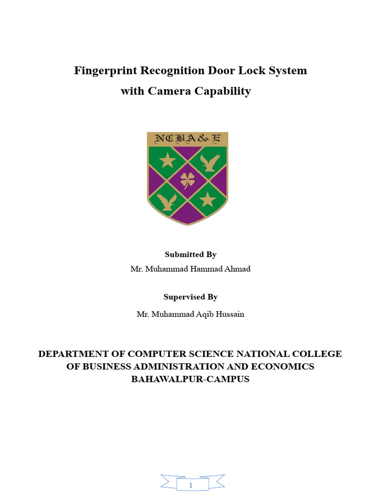 Final documentation pdf relay access control