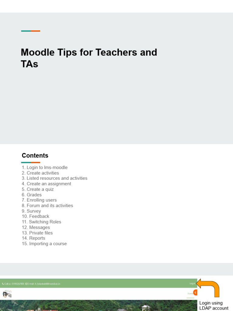 Essential Moodle Tips for Educators | PDF | Internet Forum ...