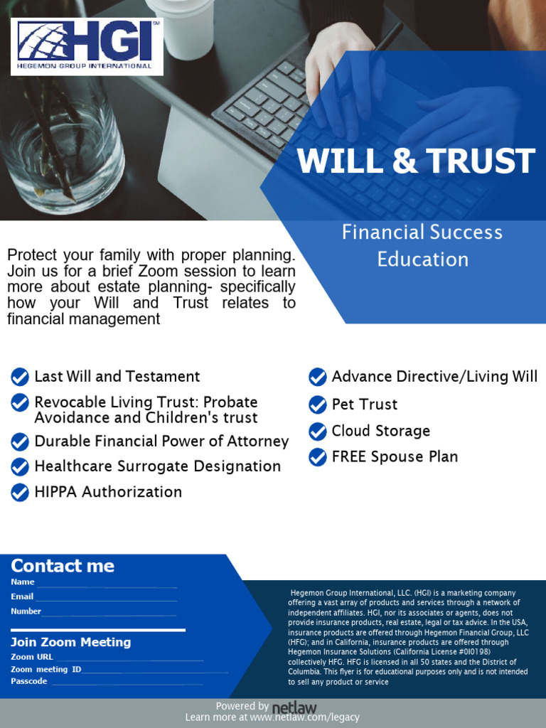 HGI Fillable Webinar Flyer | PDF