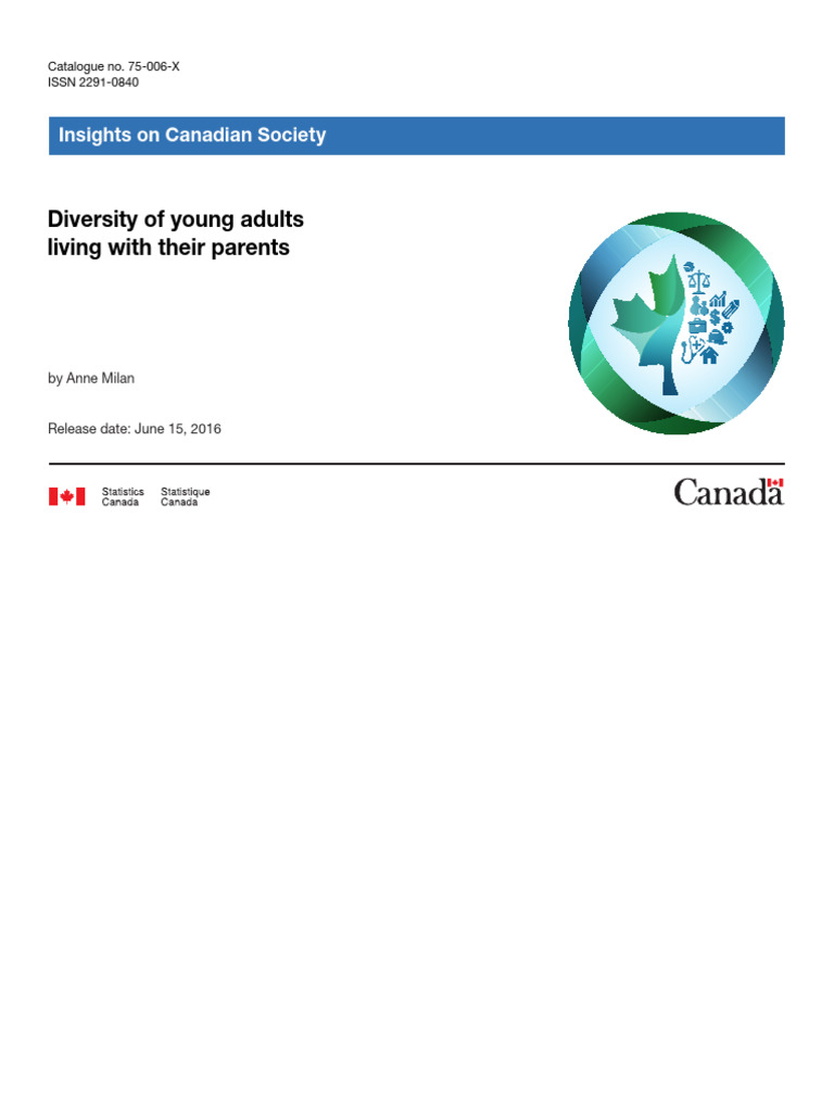 Diversity of Young Adults Living With Their Parents | PDF | Statistics ...