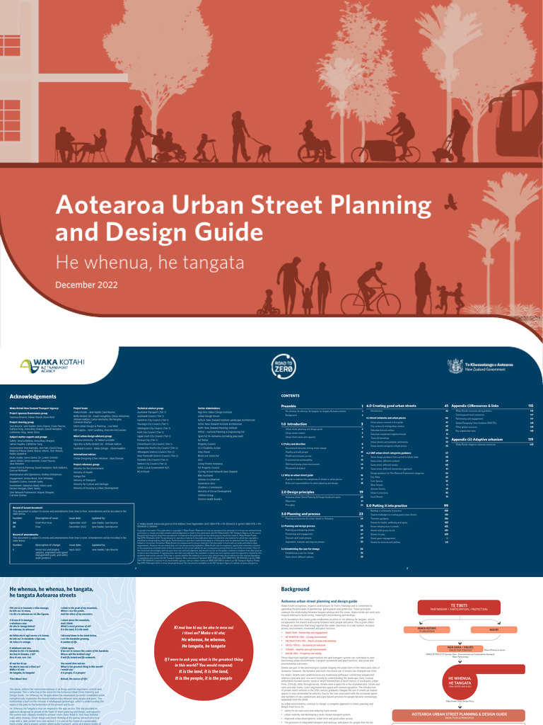 2023 - NZ - Urban Street Planning and Design Guide | PDF | Transport ...