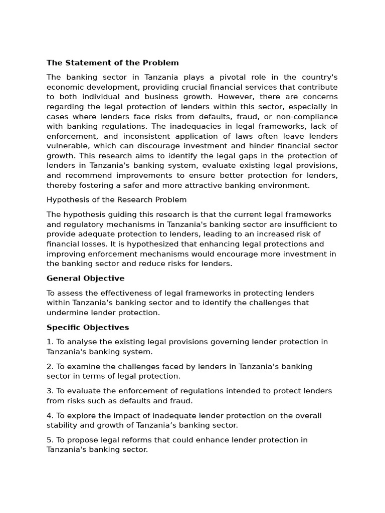 Lender's Protection | PDF