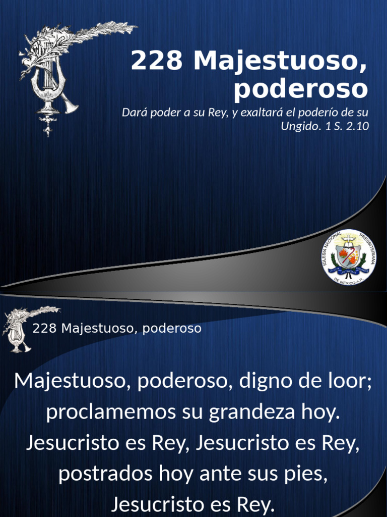 Jesucristo: Rey Majestuoso y Poderoso | PDF